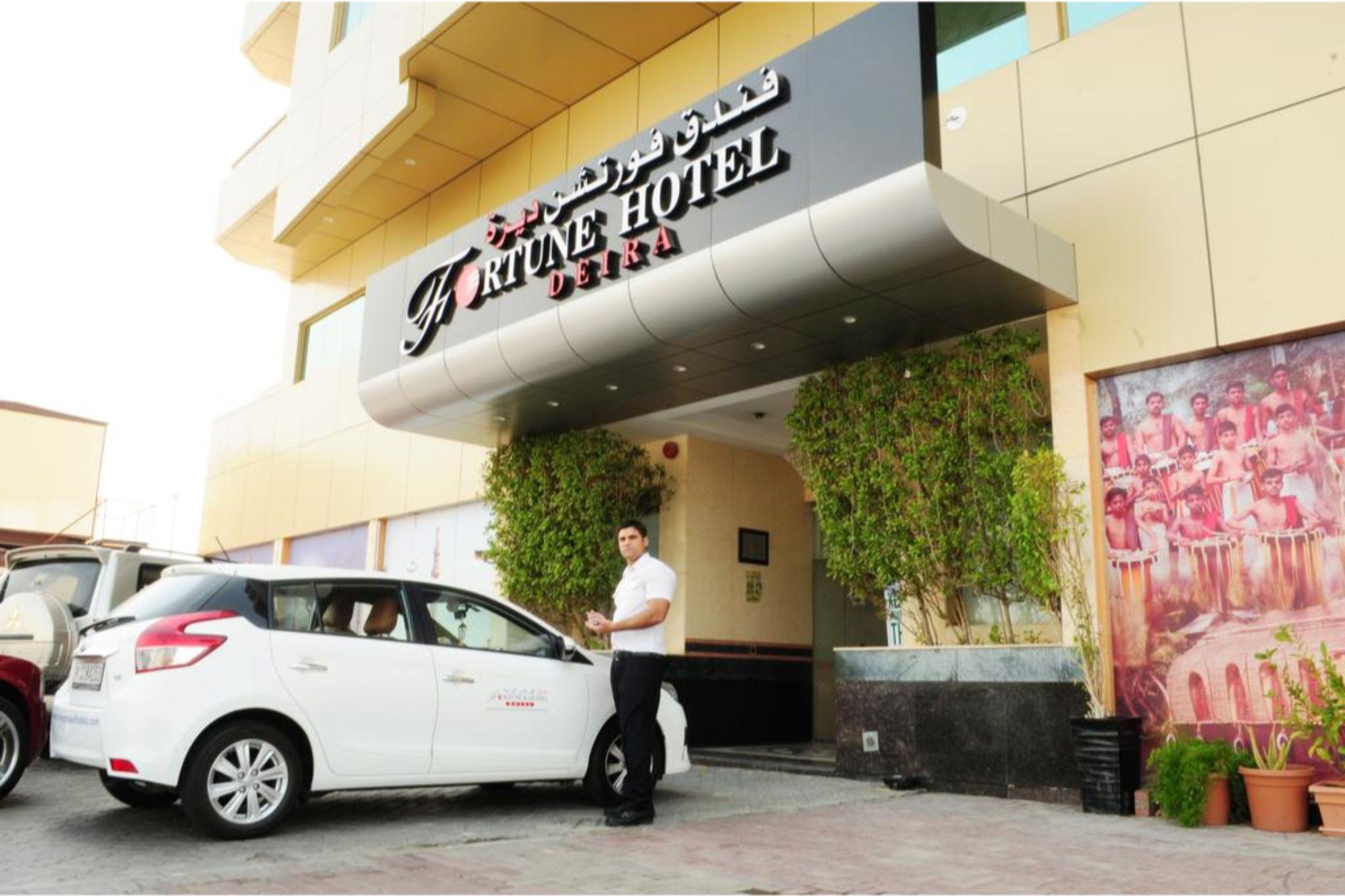 Fortune Hotel Deira Dubai Eksteriør billede
